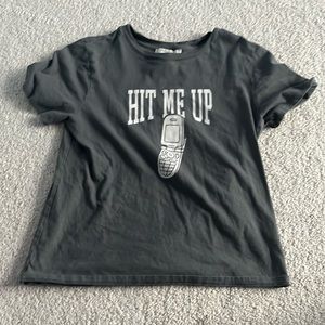 Forever 21 ‘hit me up’ t-shirt